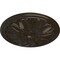 Ekena Millwork Bordeaux Ceiling Medallion (Fits Canopies up to 3 1/4"), 22 5/8"OD x 1 3/4"P, Stone Hearth CM22BOSHF - alternate 4